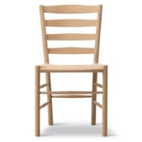 Billede af Fredericia Furniture 3207 Klint Spisebordsstol H: 85 cm - Sæbebehandlet Eg 