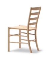 Billede af Fredericia Furniture 3207 Klint Spisebordsstol H: 85 cm - Sæbebehandlet Eg 