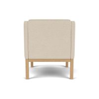 Billede af FDB Møbler L46 MK155 Mogens Koch Lænestol B: 72 cm - Eg/De Ploeg Prairie Beige  