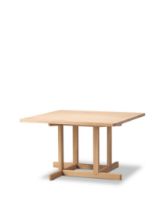 Billede af Fredericia Furniture BM80 Mogensen Coffee Table 90x90 cm - Olieret Eg