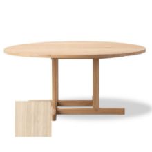 Billede af Fredericia Furniture BM80 Mogensen Coffee Table Ø: 120 cm - Sæbebehandlet Eg