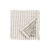 Billede af Nordal Dish Cloth Waffle 3 stk. 30x30 cm - Off White/Black OUTLET