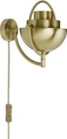 Billede af GUBI Multi-Lite Wall Lamp Ø: 15 cm - Brass Shiny