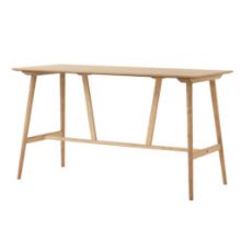 Billede af &Tradition In Between SK28 Bar Table 190x80 cm - Lacquered Oak