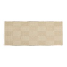 Billede af HAY Check Rug Small 80x200 cm - Uld/Sand