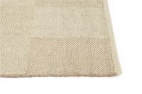 Billede af HAY Check Rug Small 80x200 cm - Uld/Sand