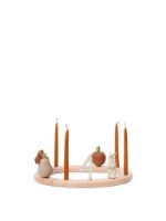 Billede af Ferm Living Loopi Festring B: 30,7 cm - Bøg/Multifarvet 