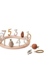 Billede af Ferm Living Loopi Festring B: 30,7 cm - Bøg/Multifarvet 