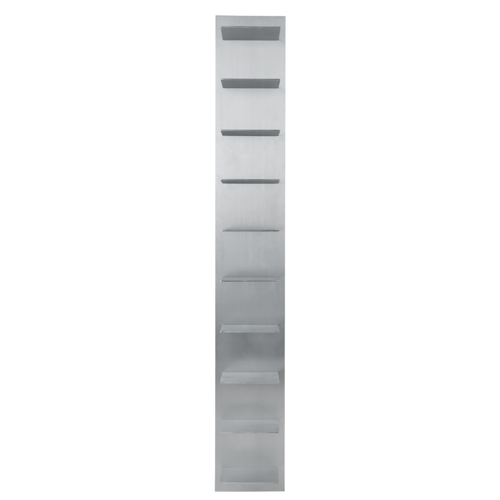 Billede af Ferm Living Lager Wall Shelf Tall H: 170 cm - Aluminium