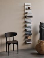 Billede af Ferm Living Lager Wall Shelf Tall H: 170 cm - Aluminium