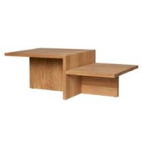 Billede af Ferm Living Distinct Coffee Table B: 100 cm - Natural Eg
