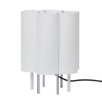 Billede af Ferm Living Boe Table Lamp H: 80 cm - Sølv/Natural