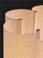 Billede af Ferm Living Boe Table Lamp H: 80 cm - Sølv/Natural