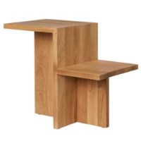 Billede af Ferm Living Distinct Side Table B: 35 cm - Natural Eg
