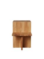 Billede af Ferm Living Distinct Side Table B: 35 cm - Natural Eg
