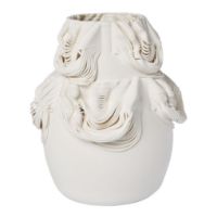 Billede af Ferm Living Drisca Vase H: 23 cm - Sten/Off-white 