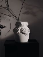 Billede af Ferm Living Drisca Vase H: 23 cm - Sten/Off-white 