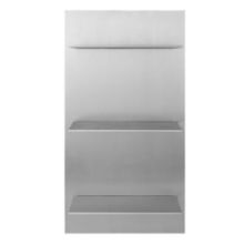 Billede af Ferm Living Lager Wall Shelf Triple Small H: 65 cm - Aluminium