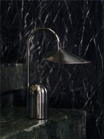 Billede af Ferm Living Arum Portable Lamp H: 30 cm - Stainless Steel