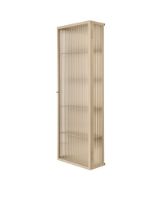 Billede af Ferm Living Haze Wall Cabinet 35x100 cm - Powder Coated Iron/Cashmere