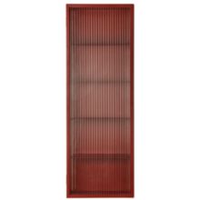 Billede af Ferm Living Haze Wall Cabinet 35x100 cm - Powder Coated Iron/Oxide Red