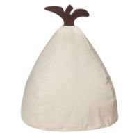 Billede af Ferm Living Pear Bean Bag H: 85 cm - Økologisk Bomuld/Natural