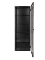 Billede af Ferm Living Haze Wall Cabinet 35x100 cm - Powder Coated Iron/Black