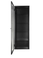 Billede af Ferm Living Haze Wall Cabinet 35x100 cm - Powder Coated Iron/Black