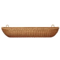 Billede af Ferm Living Braided Wall Pocket 75x25 cm - Rattan/Natural 