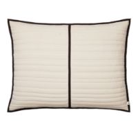 Billede af Ferm Living Vari Quilted Cushion Rectangular 80x60 cm - Natural/Dark