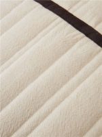 Billede af Ferm Living Vari Quilted Cushion Rectangular 80x60 cm - Natural/Dark