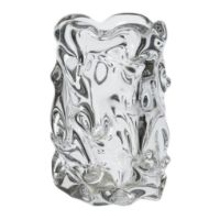 Billede af Ferm Living Virelle Vase H: 18 cm - Glass/Clear