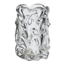 Billede af Ferm Living Virelle Vase H: 18 cm - Glass/Clear