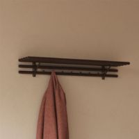 Billede af Cane-line Indoor Knagerække m. Hattehylde B: 120 cm - Mahogni/Brown