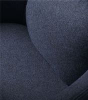 Billede af FDB Møbler L35 Gejsa Øreklapstol H: 110,5 cm - Eg/36 Blue