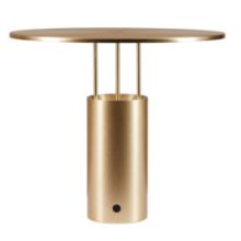 Billede af Piet Hein Tempel 280 Bordlampe H: 24,5 cm - Aluminium/Messing