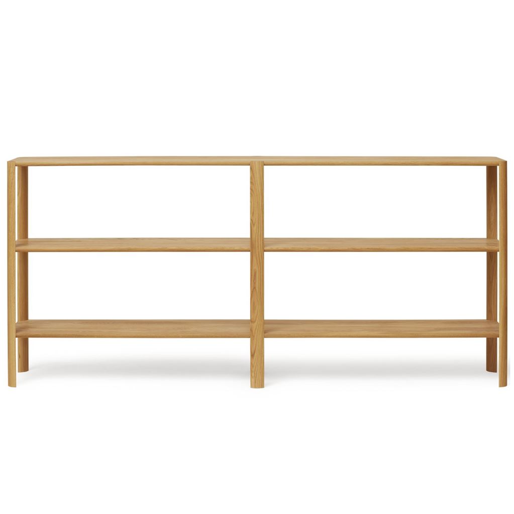 Billede af Form & Refine Leaf Shelf 2x3 L: 200 cm - Oiled Oak