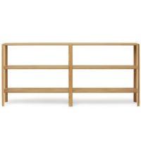 Billede af Form & Refine Leaf Shelf 2x3 L: 200 cm - Oiled Oak