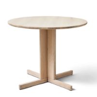 Billede af Form & Refine Trefoil Round Table Ø: 90 cm - White Oak