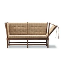 Billede af Fredericia Furniture 1789 2 Pers. Tremmesofa Højre L: 160 cm - Chestnut Brown Bøg/Steelcut Beat 0335