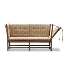 Billede af Fredericia Furniture 1789 2 Pers. Tremmesofa Højre L: 160 cm - Chestnut Brown Bøg/Steelcut Beat 0335