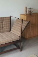 Billede af Fredericia Furniture 1789 2 Pers. Tremmesofa Højre L: 160 cm - Chestnut Brown Bøg/Steelcut Beat 0335