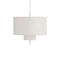 Billede af New Works Margin Pendant Lamp Ø: 50 cm - Beige/Canvas
