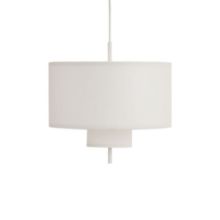 Billede af New Works Margin Pendant Lamp Ø: 50 cm - Beige/Canvas