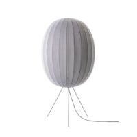 Billede af Made By Hand Knit-Wit Oval Floor Medium Ø: 65 cm - Silver