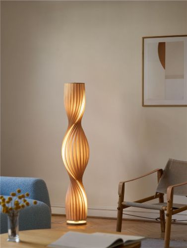 Tom Rossau TR4 Anniversary Floor Light H: 142 cm - Birch Natural 