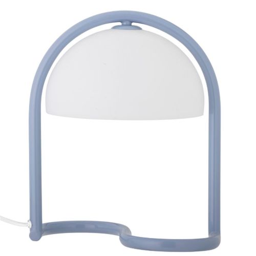 Bloomingville Favour Bordlampe H: 29,5 cm - Blå/Akryl