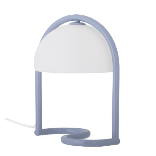 Bloomingville Favour Bordlampe H: 29,5 cm - Blå/Akryl