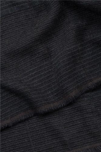 Fredericia Furniture 8230 Grid Plaid 140x170 cm - Tekstil/Sort