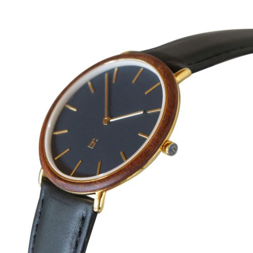 Hemverk Armbåndsur Ø: 40 mm - Graham Smokey Blue/Sort 
